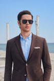 IMZA Men's 100% Linen Button-Down Slim Fit Shirt – 1004260161