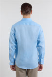 IMZA Men's 100% Linen Button-Down Slim Fit Shirt – 1004260161