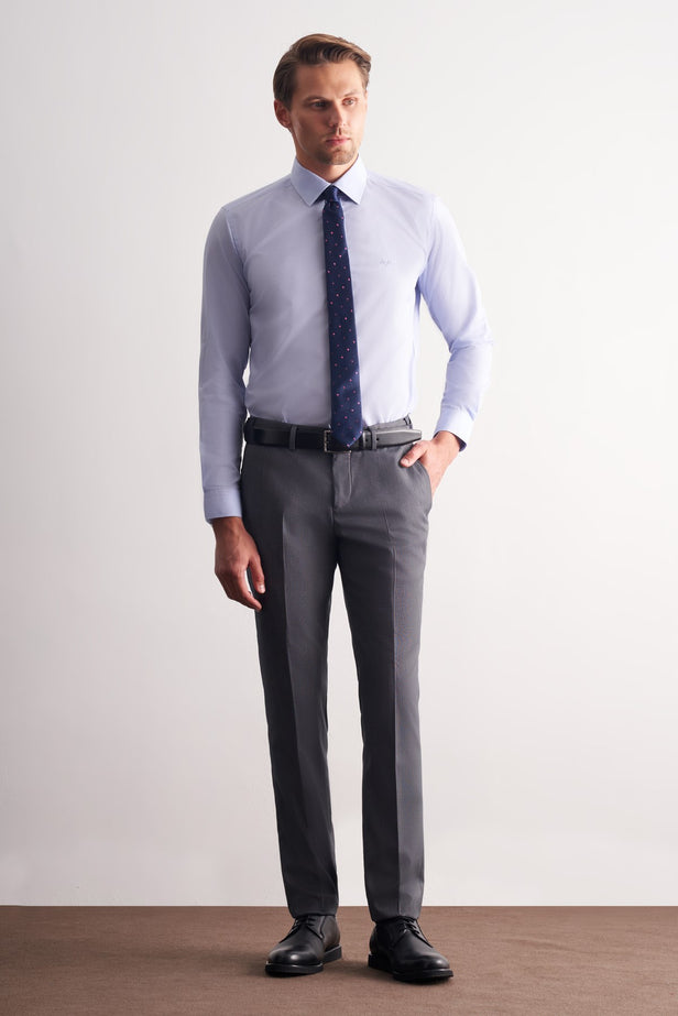 IMZA Men's Fil-a-Fil Slim Fit Classic Shirt – 1004260008