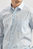 Long Sleeve Hard Collar Pocket Comfort Fit Shirt 1004240051