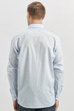 Long Sleeve Hard Collar Pocket Comfort Fit Shirt 1004240051