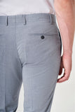IMZA Men's Fil-a-Fil Slim Fit Stretch Classic Trousers – 1003260152