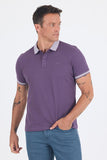Polo Collar Short Sleeve Slim Fit 100% Cotton Piqué T-Shirt (Model 1011250182)