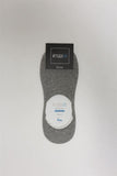Black Black Cotton Stretch No-Show Socks 1060230107