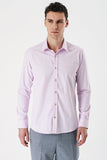 IMZA Men's Dobby Slim Fit Stretch Classic Shirt – 1004240193