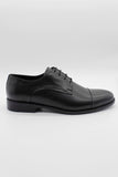 Black 100% Leather Lace-Up Classic Shoes 1033245177
