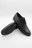 Black 100% Leather Lace-Up Classic Shoes 1033245177