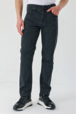 IMZA Men's Dobby Slim Fit 5-Pocket Casual Denim Pants – 1023240157