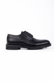 100% Genuine Leather Antique Lace-Up Classic Shoes with Rubber Sole (Model 1033245158)