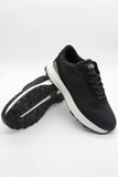 Black Lace-Up Casual Shoes 1033245153