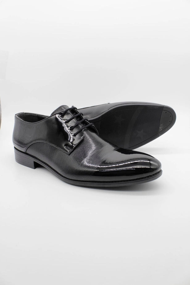 IMZA Men's Patent Leather Lace-Up Ceremony Shoes – 1033250174