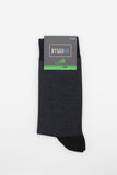 Black Bamboo Patterned Ankle Socks 1060245101