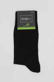 Black Black Bamboo Plain Ankle Socks 1060245242