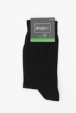 Black Bamboo Stretch Plain Ankle Socks 1060235109