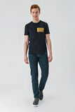 IMZA Men's Printed 100% Cotton Slim Fit Casual T-Shirt – 1011240180