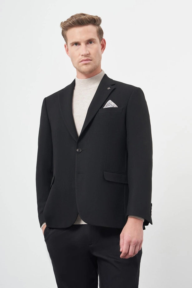 IMZA Men's Printed Gabardine Comfort Fit Classic Blazer – 1002245157
