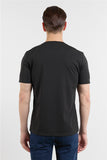 Short Sleeve Crew Neck Pocketless Standard Fit Knit T-Shirt 1011260151