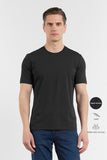 Short Sleeve Crew Neck Pocketless Standard Fit Knit T-Shirt 1011260151