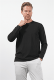 IMZA Men's Crew Neck Knitted Stretch Sweatshirt – 1013260150