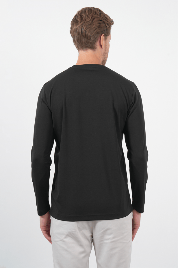 IMZA Men's Crew Neck Knitted Stretch Sweatshirt – 1013260150