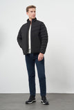 IMZA Men's Padded Stand Collar Slim Fit Classic Jacket – 1007245153