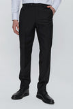 Black Stretch Side Pocket Comfort Fit Classic Trousers 1003250005