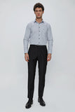 Black Stretch Side Pocket Slim Fit Classic Trousers 1003240013