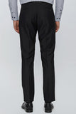 Black Stretch Side Pocket Slim Fit Classic Trousers 1003240013