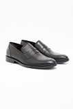 Dark Brown 100% Leather Aniline Laceless Classic Shoes 1033240275