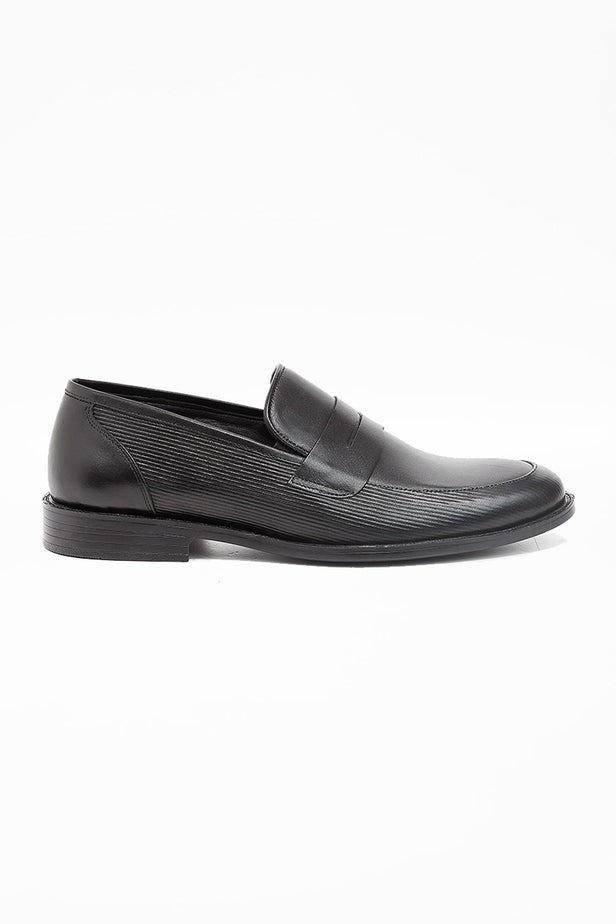 Dark Brown 100% Leather Aniline Laceless Classic Shoes 1033240275
