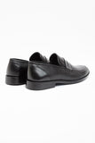 Black 100% Leather Aniline Classic Lace-Up Shoes 1033240175