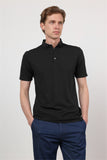 Short Sleeve Italian Collar Pocketless Standard Fit T-Shirt 1011260150