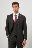 Saber Collar Vest 6 Drop Slim Fit Classic Suit 1001245154