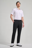 Self-Patterned Side Pocket Slim Fit Jogger Trousers 1003250161