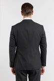 IMZA Men's Self-Patterned Peak Lapel Slim Fit Stretch Classic Suit – 1001260158