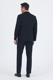 IMZA Men's Mono Lapel Comfort Fit Stretch Classic Suit – 1001260010