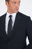 IMZA Men's Mono Lapel Comfort Fit Stretch Classic Suit – 1001260010