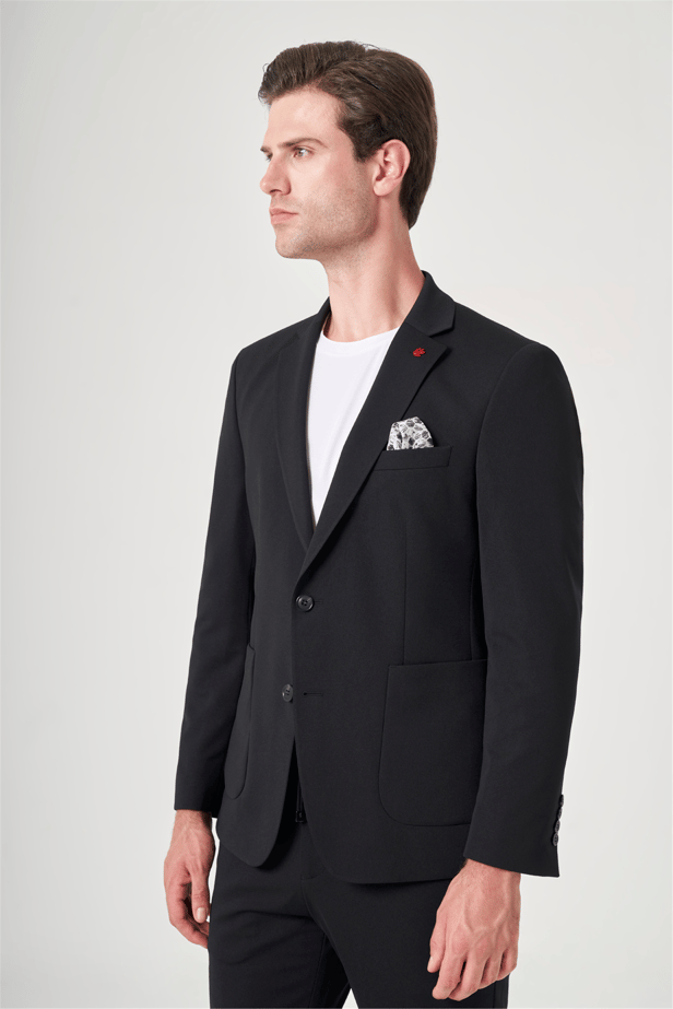 IMZA Men's Mono Lapel 6 Drop Slim Fit Classic Suit – 1001260194