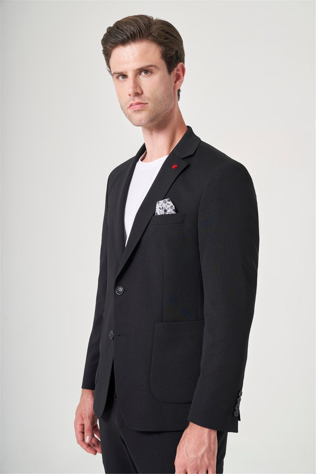 IMZA Men's Mono Lapel 6 Drop Slim Fit Classic Suit – 1001260194