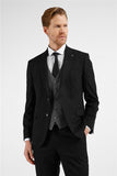 IMZA Men's Houndstooth Mono Lapel Slim Fit Classic Suit – 1001255173