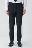 Black Stretch Side Pocket Casual Comfort Fit Chino Trousers 1003240158