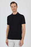 Polo Collar Short Sleeve Slim Fit Classic Cotton Piqué T-Shirt (Model 1011250177)