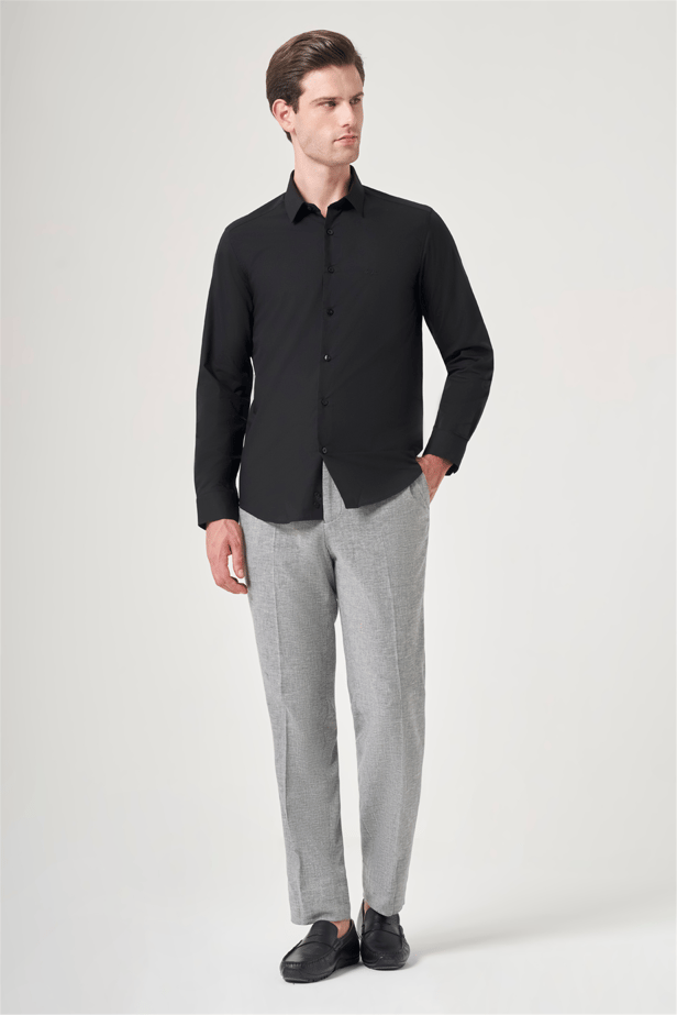 IMZA Men's Fil-a-Fil Slim Fit Classic Shirt – 1004260181