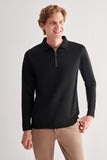 IMZA Men's Zip-Neck Slim Fit Knit Sweater – 1012255150
