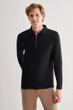 IMZA Men's Zip-Neck Slim Fit Knit Sweater – 1012255150