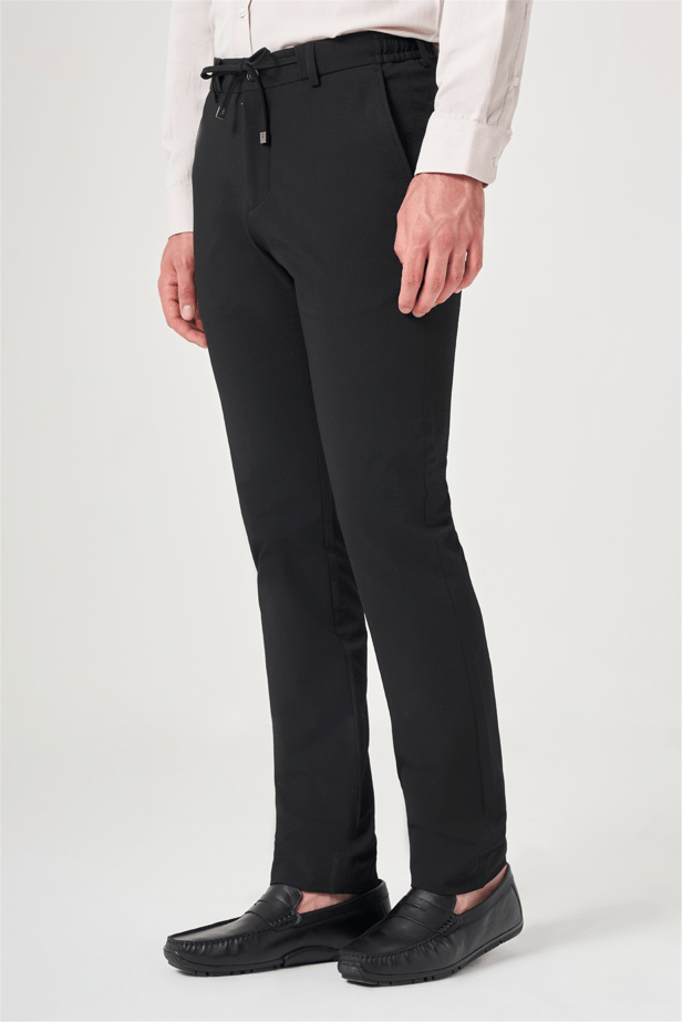 IMZA Men's Textured Slim Fit Stretch Jogger Pants – 1003260177