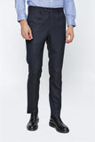 Stretch Side Pocket Self Patterned Flannel Slim Fit Trousers 1003225167