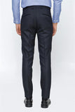 Stretch Side Pocket Self Patterned Flannel Slim Fit Trousers 1003225167