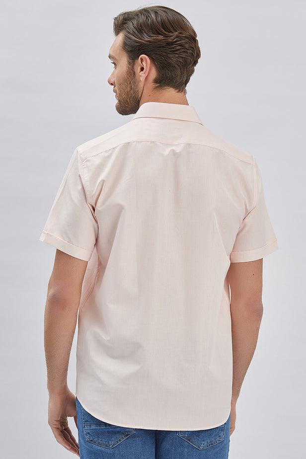 IMZA Men's Short-Sleeve Cotton Comfort Fit Classic Shirt – 1004240231