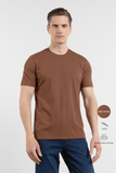 Short Sleeve Crew Neck Pocketless Standard Fit Knit T-Shirt 1011260151